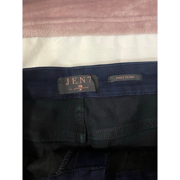 *HOST PICK* Jen7 | 7 For All Mankind | Dark Wash Ankle Skinny Jeans NWT - Picture 8 of 14